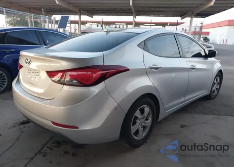 2015 Hyundai Elantra Se из США, поврежденный, VIN 5NPDH4AE4FH630403